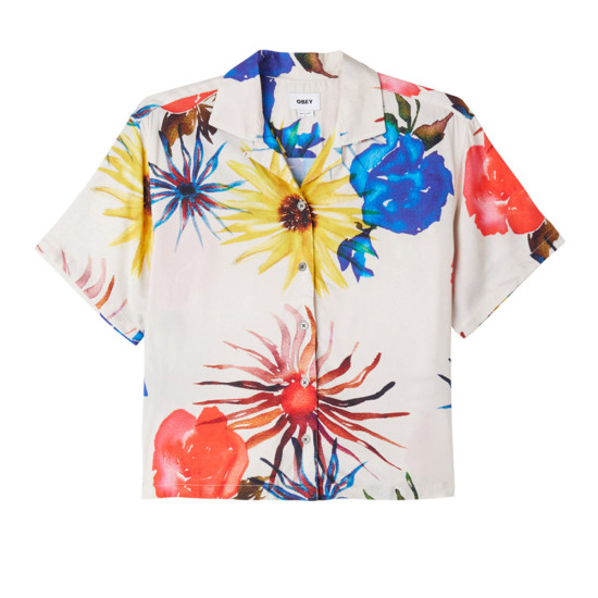 Obey Γυναικείο πουκάμισο Multi Flowers Shirt